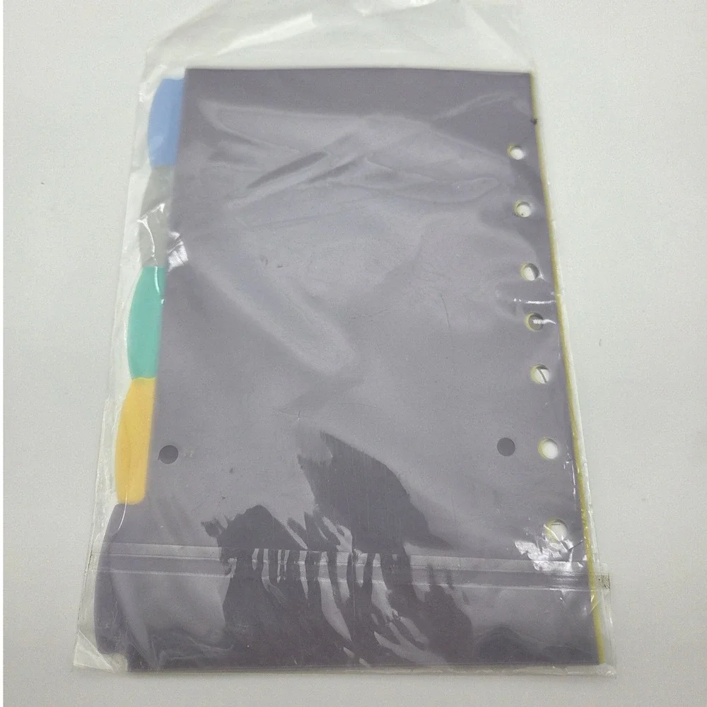 Two Pack Lot Of Tab Dividers- Avery & Studio C- Total of 10 Dividers-Decorative
